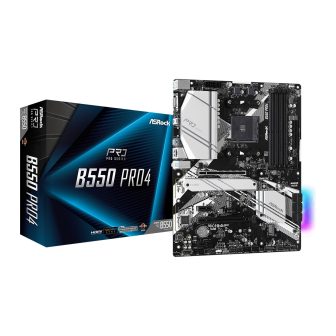 ASRock B550 Pro4 AM4 Socket ATX AMD B550 (90-MXBCZ0-A0UAYZ)