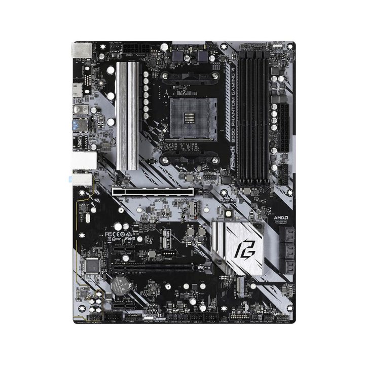 Motherboard ASRock B550 Phantom Gaming 4 AMD B550 Socket AM4 ATX…