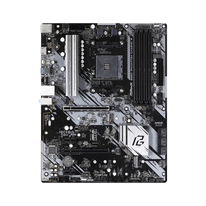 ASRock B550 Phantom Gaming 4 AMD B550 AM4 Socket ATX…