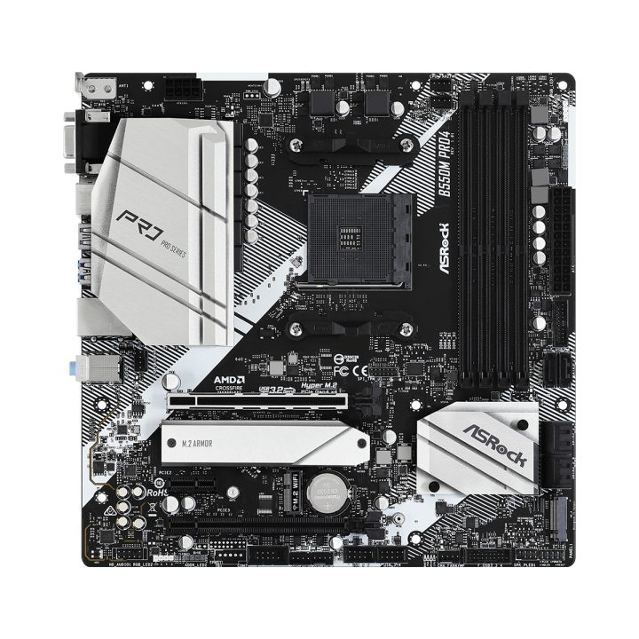 Asrock B550M Pro4 AMD B550 Zócalo AM4 micro ATX (90-MXBDK0-A0UAYZ)