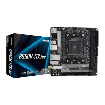 Asrock B550M-ITX/ac Socket AM4 Mini ITX AMD B550 (90-MXBDH0-A0UAYZ)