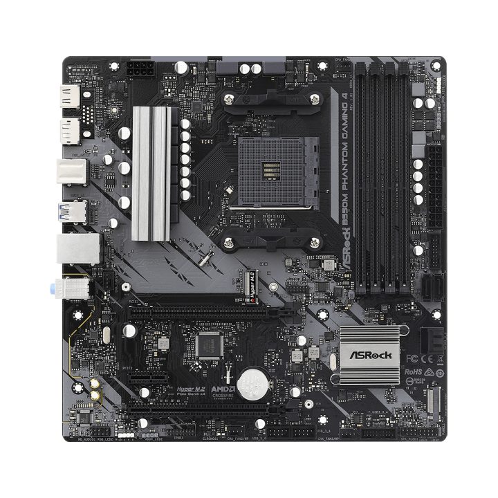 Asrock B550M Phantom Gaming 4 AMD B550 Zócalo AM4 micro ATX…