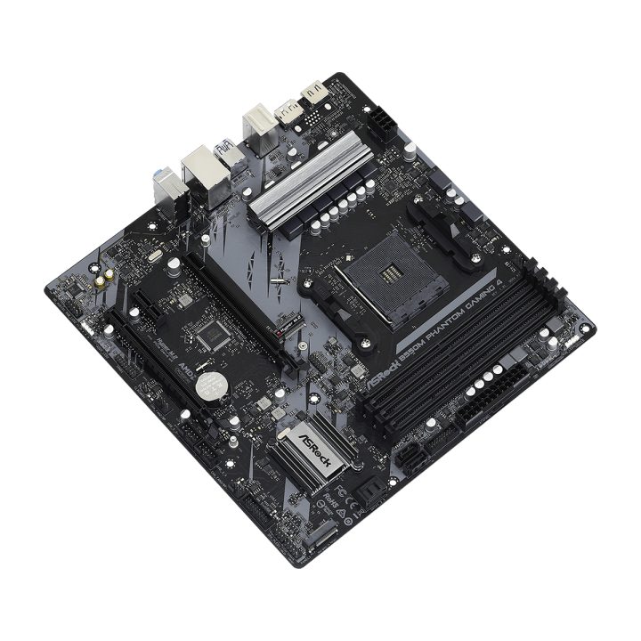 Asrock B550M Phantom Gaming 4 AMD B550 Zócalo AM4 micro ATX…
