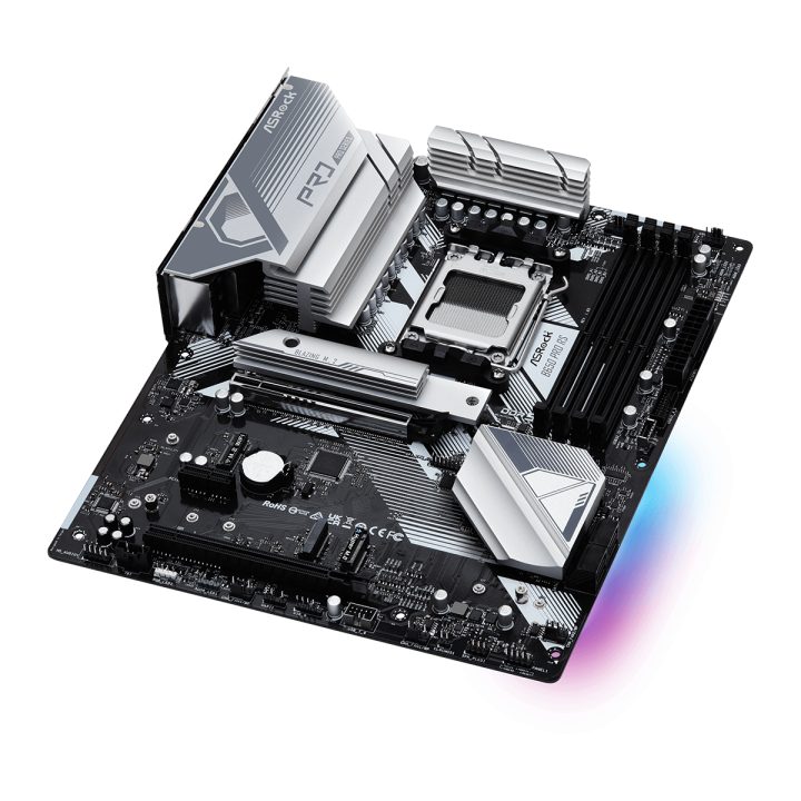 Motherboard ASRock B650 Pro RS AMD B650 Socket AM5 ATX…