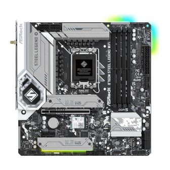Asrock B760M Steel Legend WiFi Intel B760 LGA 1700 micro ATX…