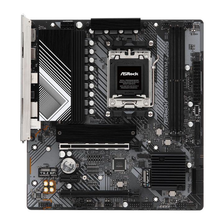 Asrock B650M-HDV/M.2 AMD B650 Socket AM5 micro ATX (90-MXBLA0-A0UAYZ)