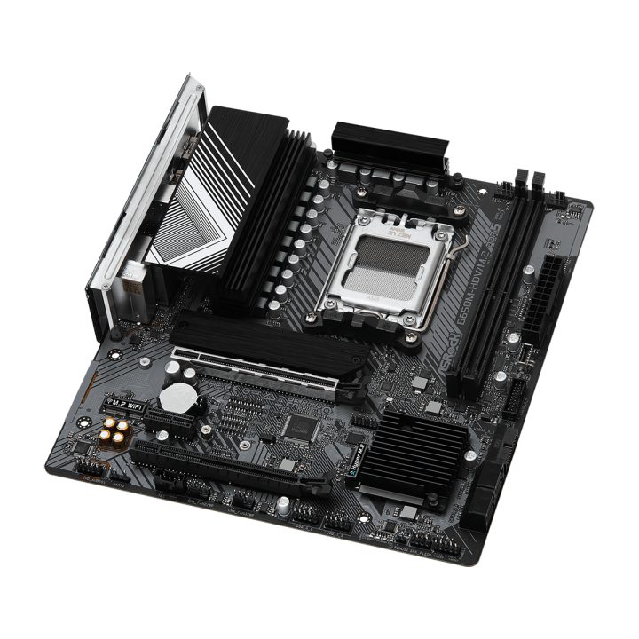 ASRock B650M-HDV/M.2 AMD B650 AM5 Socket Micro ATX (90-MXBLA0-A0UAYZ)