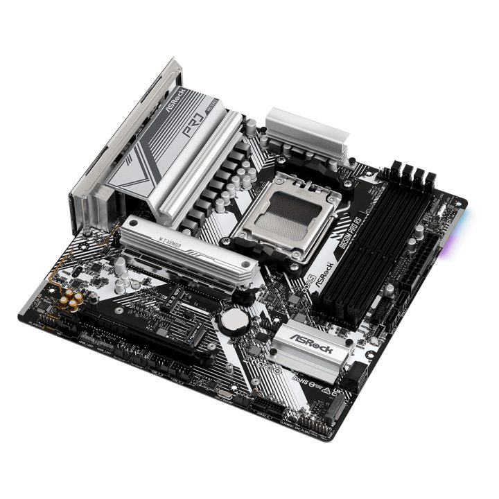 Asrock B650M Pro RS AMD B650 Zócalo AM5 micro ATX (90-MXBLP0-A0UAYZ)