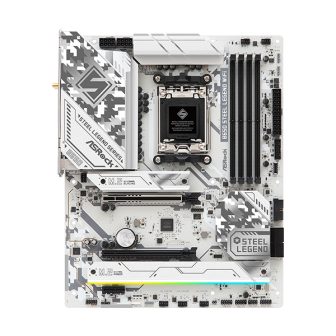 Asrock B650 Steel Legend WiFi AMD B650 Socket AM5 ATX…