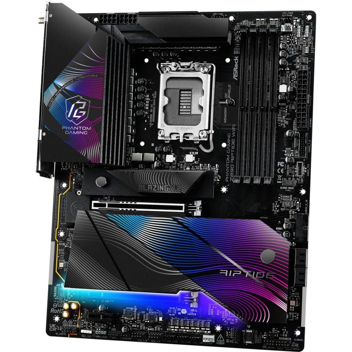 Placa ASRock Z890 riptide Wi-Fi,intel,1851,z890,4ddr5,Wi-Fi,ATX…