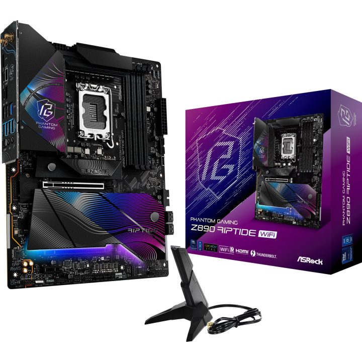 Placa ASRock Z890 riptide Wi-Fi,intel,1851,z890,4ddr5,Wi-Fi,ATX…