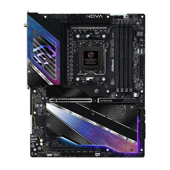ASRock mk X870E nova Wi-Fi AMD X870E AM5 Socket ATX (90-MXBPX0-A0UAYZ)