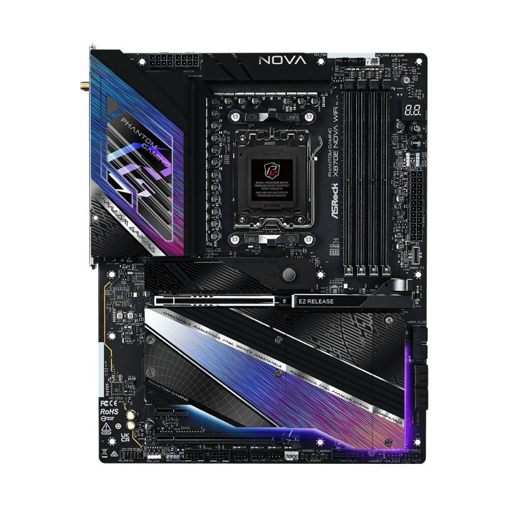 ASRock mk X870E nova Wi-Fi AMD X870E socket AM5 ATX (90-MXBPX0-A0UAYZ)