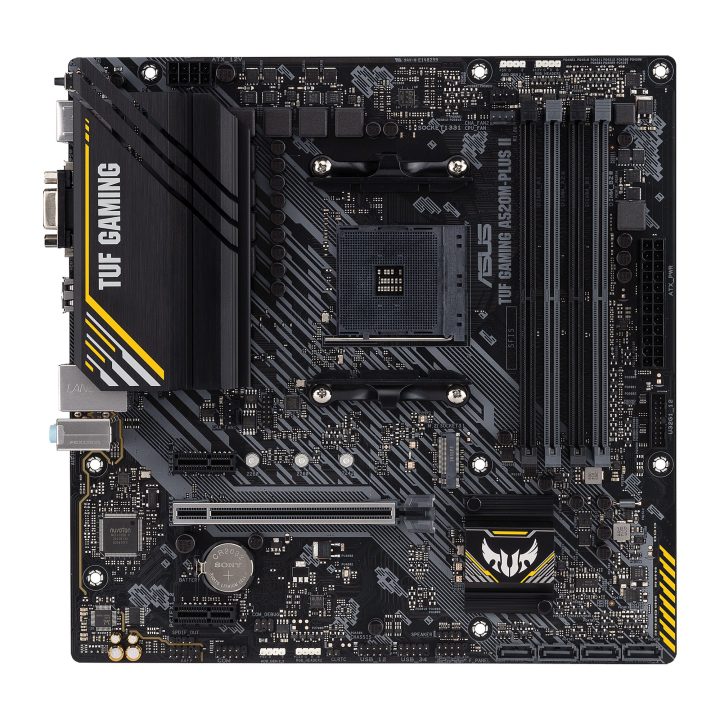 ASUS TUF GAMING A520M-PLUS II AMD A520 Socket AM4 micro ATX