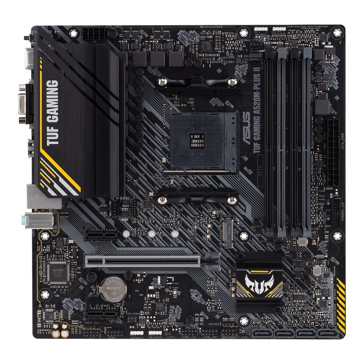 ASUS TUF GAMING A520M-PLUS II AMD A520 AM4 Socket Micro ATX