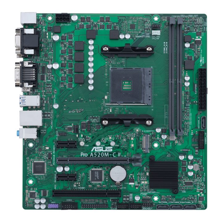 ASUS PRO A520M-C II/CSM AMD A520 Zócalo AM4 micro ATX