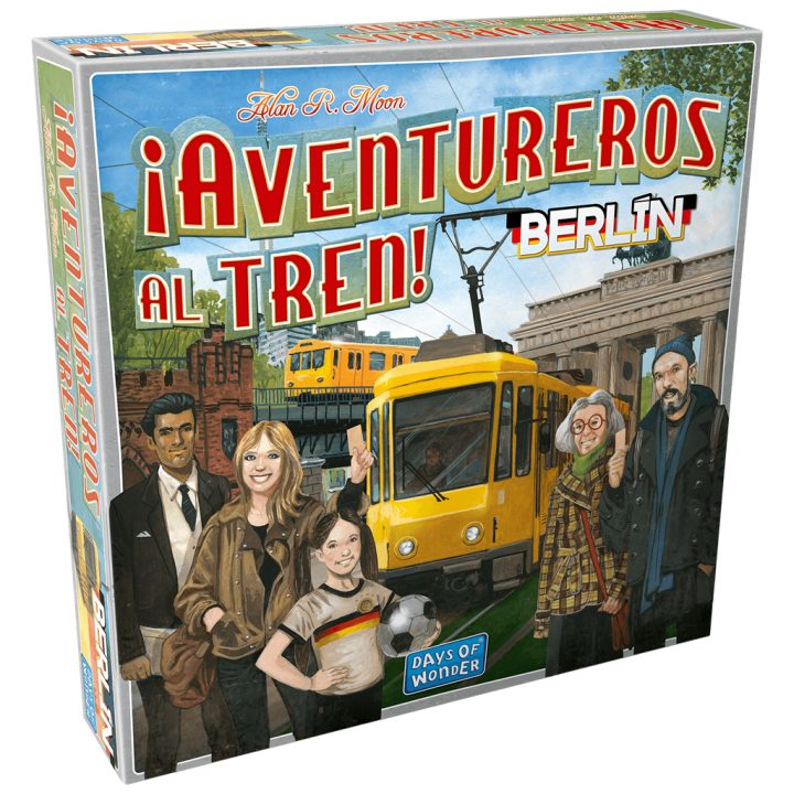 Asmodee Board Game ¡Aventureros al tren! Berlin PEGI 8 (DW720865)