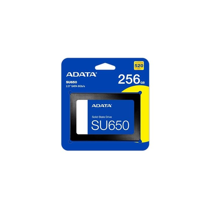 ADATA Ultimate SU650 256 GB 2.5" Serial ATA III 3D NAND