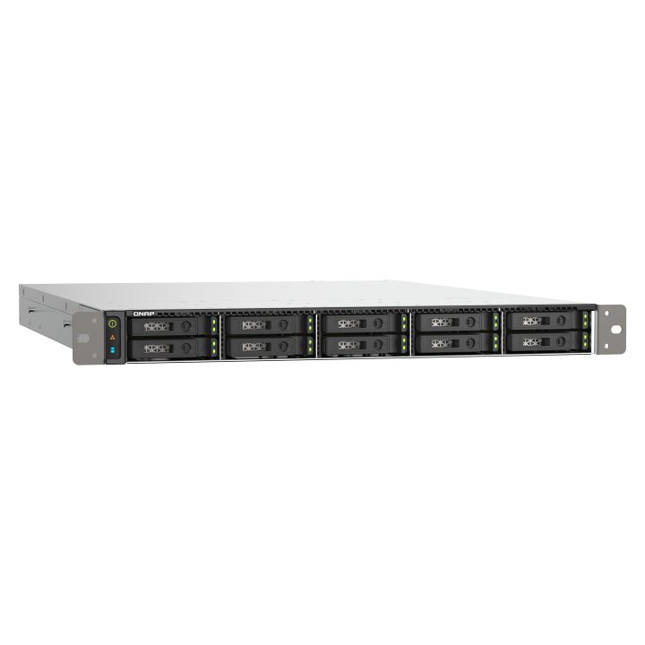 QNAP TS-h1090FU NAS Rackmount (1U) EPYC 7232P 64 GB DDR4 0 TB QuTS…