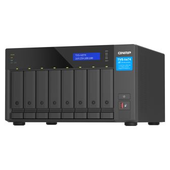 QNAP TVS-h874X NAS Torre Intel® Core™ i9 64 GB DDR4 0 TB QuTS hero…