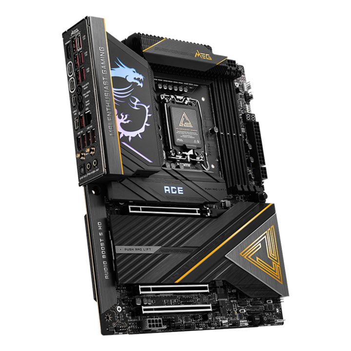 MSI MEG Z890 ACE motherboard Intel Z890 LGA 1851 (Socket V1) ATX