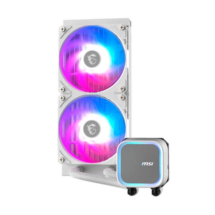 MSI MAG Coreliquid A13 240 WHITE Placa base, Sistema de arrefecimento…