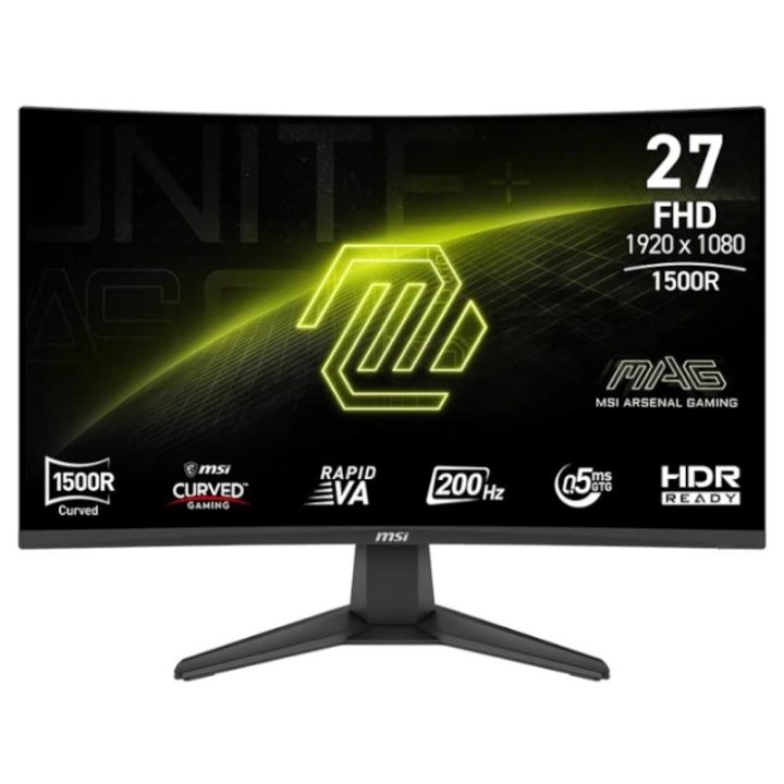 MSI MAG 276CF E20 27" Full HD 200 Hz curvo
