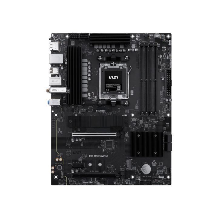 MSI PRO B850-S WIFI6E AMD B850 Motherboard AM5 Socket ATX