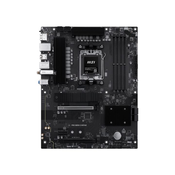 MSI PRO B850-S WIFI6E AMD B850 Motherboard AM5 Socket ATX