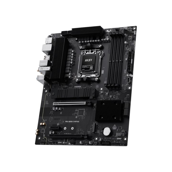 MSI PRO B850-S WIFI6E AMD B850 Motherboard AM5 Socket ATX