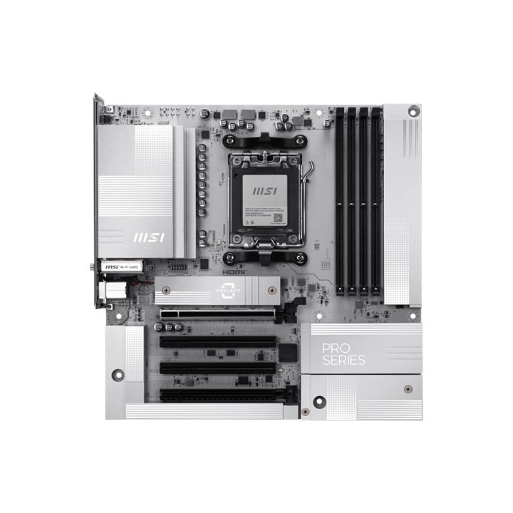 MSI AM5 PRO B850M-A WIFI PZ M-ATX AMD B850 AM5 Socket Micro ATX