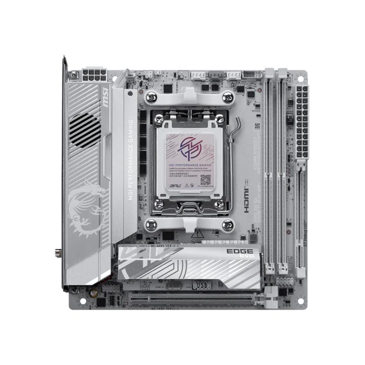 MSI MPG X870I EDGE TI EVO WIFI AMD X870 Motherboard AM5 Socket…