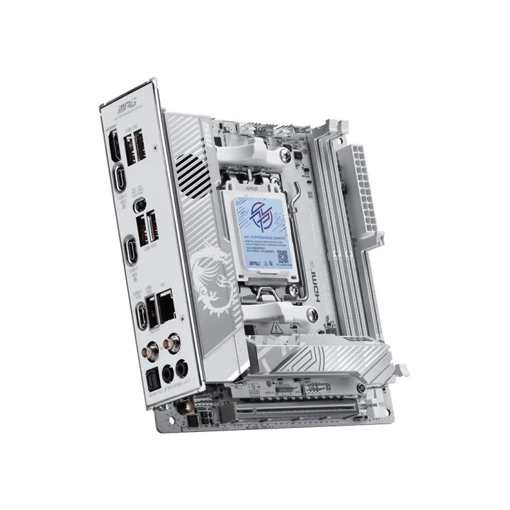 MSI MPG X870I EDGE TI EVO WIFI motherboard AMD X870 Socket AM5 mini…