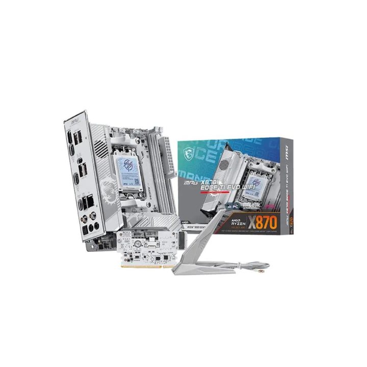 MSI MPG X870I EDGE TI EVO WIFI AMD X870 Motherboard AM5 Socket…