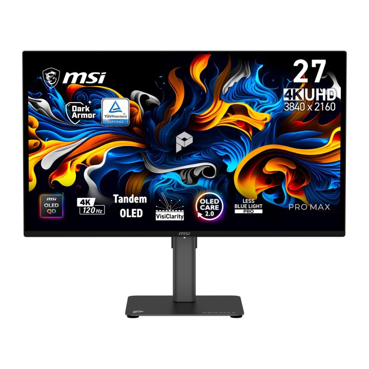 Monitor MSI Pro Max 271UPX12G 26,5" 4K UHD 120 Hz