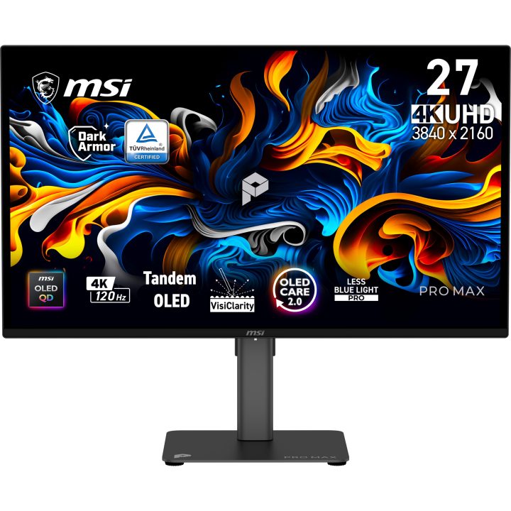 Monitor MSI Pro Max 271UPX12G 26,5" 4K UHD 120 Hz