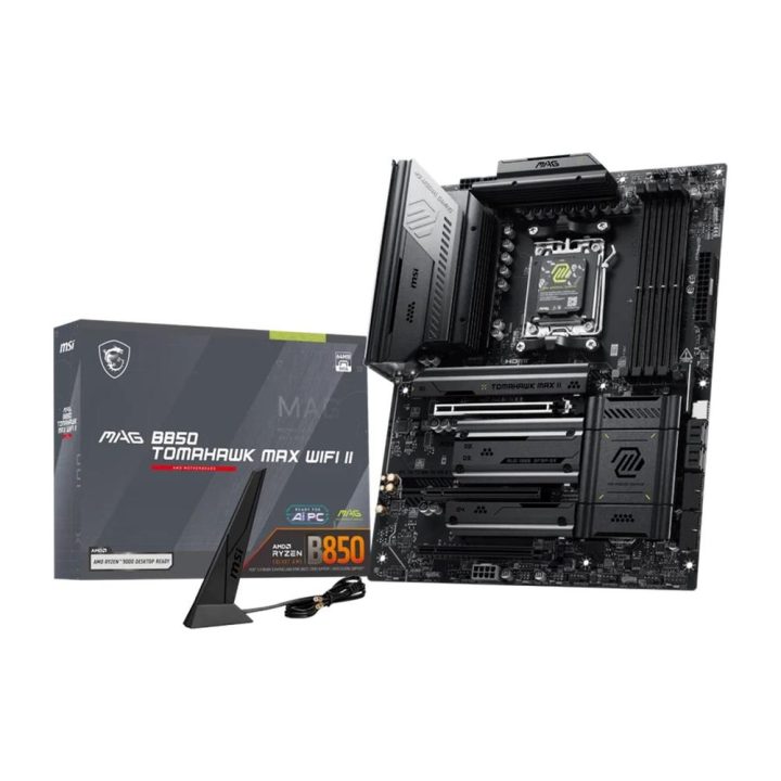 MSI MAG B850 TOMAHAWK MAX WIFI II AMD B850 Motherboard AM5 Socket ATX
