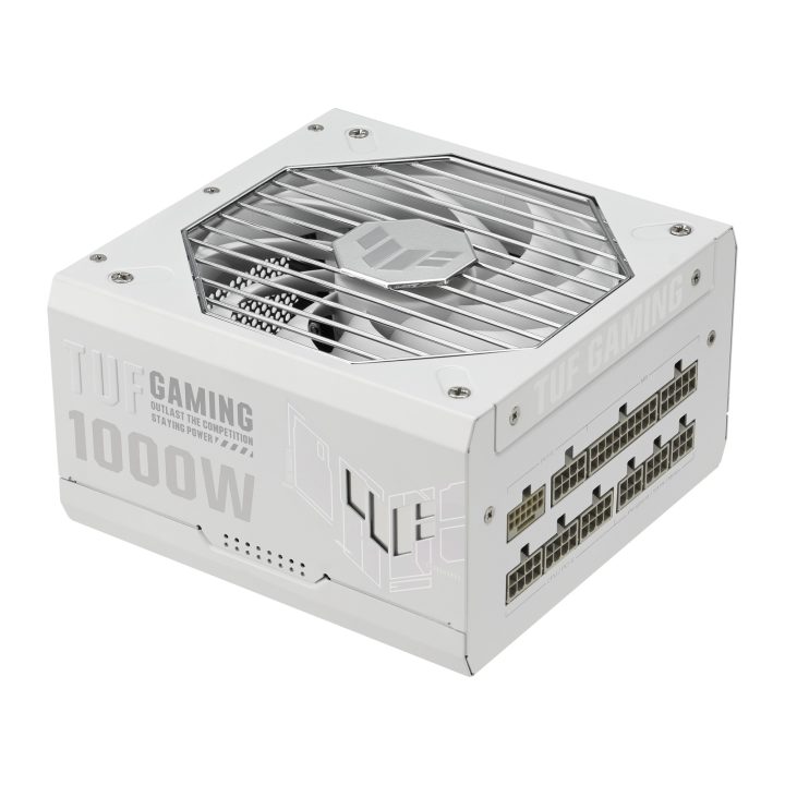ASUS TUF Gaming 1000W Gold White Edition unidad de fuente de…