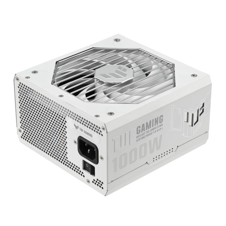 ASUS TUF Gaming 1000W Gold White Edition 20+4 pin ATX ATX White Power…
