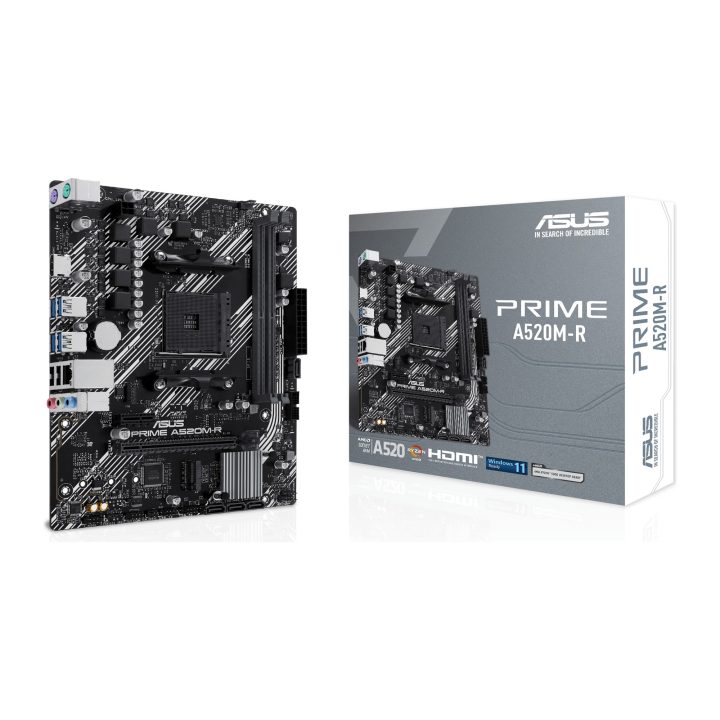 ASUS PRIME A520M-R AMD A520 Zócalo AM4 micro ATX