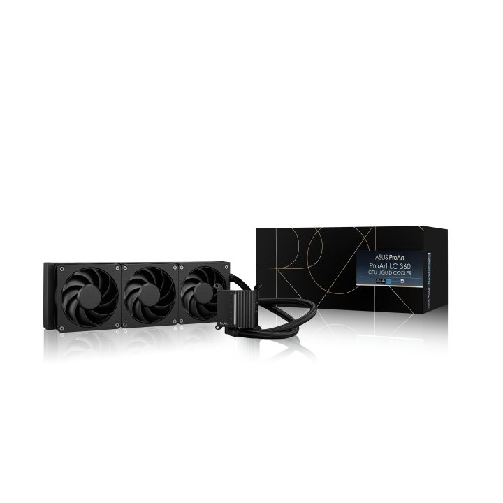 ASUS ProArt LC 360 All-in-One Liquid CPU Cooler 12 cm Black