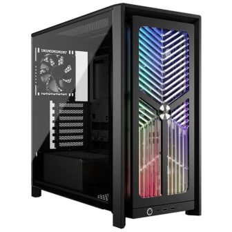 Gabinete de PC gaming Corsair Frame 4000X RS ATX vidro temperado…