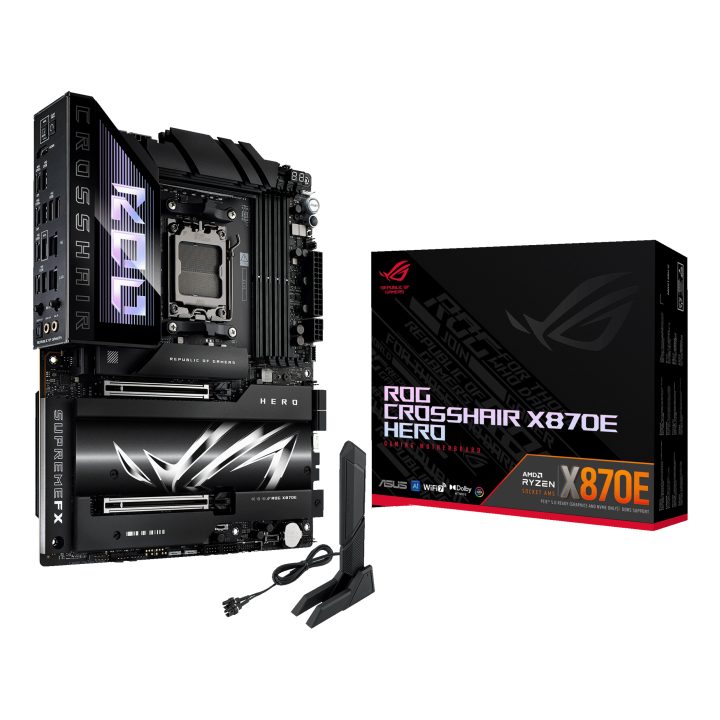 ASUS ROG CROSSHAIR X870E HERO AMD X870E Zócalo AM5 ATX