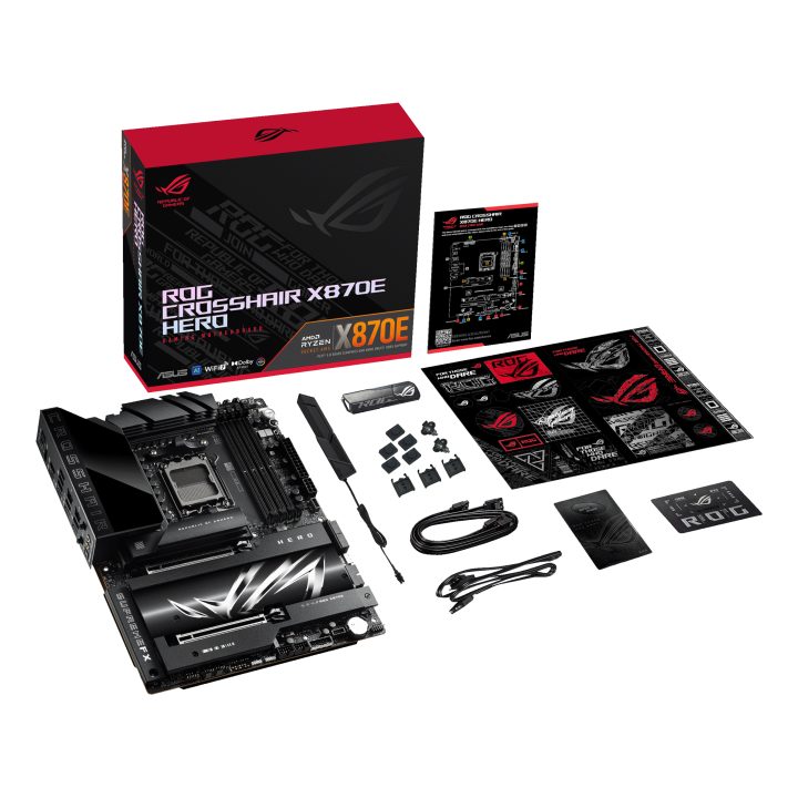 ASUS ROG CROSSHAIR X870E HERO AMD X870E Zócalo AM5 ATX
