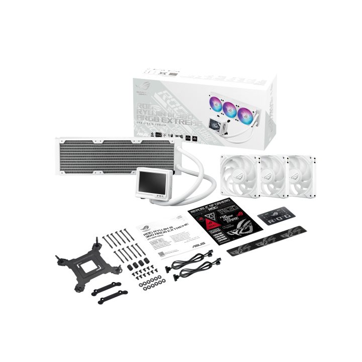 ASUS ROG RYUJIN III 360 ARGB EXTREME WHT CPU All-in-One Liquid Cooler…