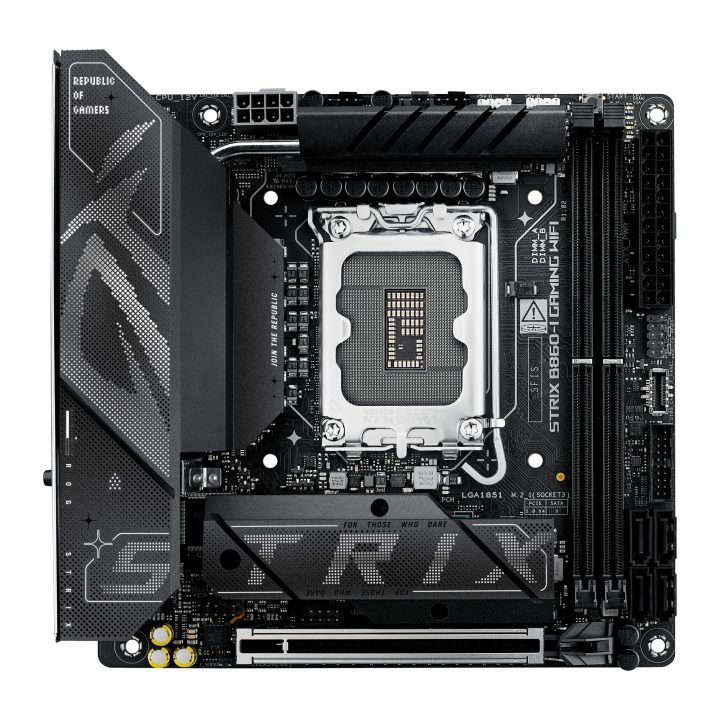 ASUS ROG STRIX B860-I GAMING WIFI Intel B860 LGA 1851 (Socket V1)…