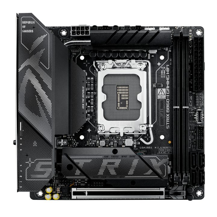 ASUS ROG STRIX B860-I GAMING WIFI Intel B860 LGA 1851 (Socket V1)…