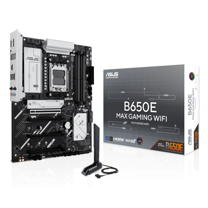 ASUS B650E MAX GAMING WIFI AMD B650 AM5 Socket ATX