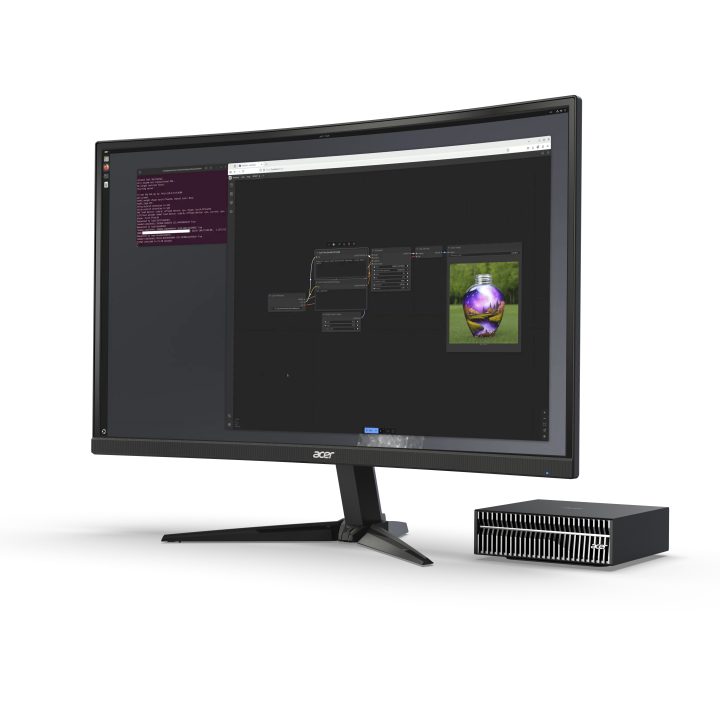 Acer Veriton VGN100 GB10 128 GB LPDDR5x-SDRAM 4 TB SSD DGX OS Mini PC…