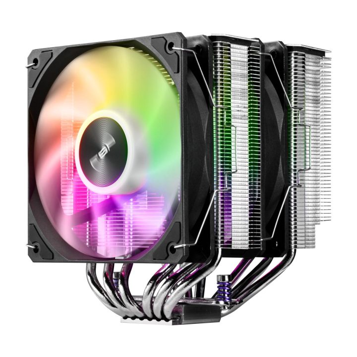 FSP MP7 Procesador Ventilador 125 mm Negro ARGB